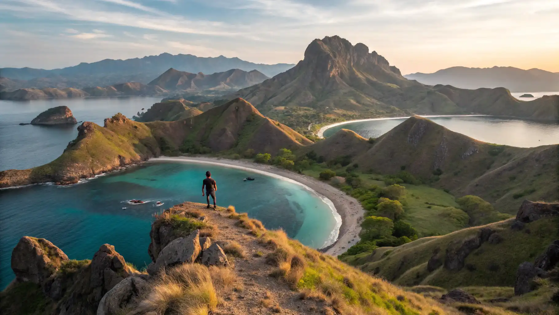 Padar Island Viewpoint - Komodo Yacht Charter