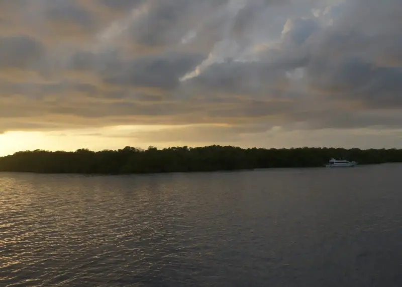 A small island anchorage near Labuan Bajo